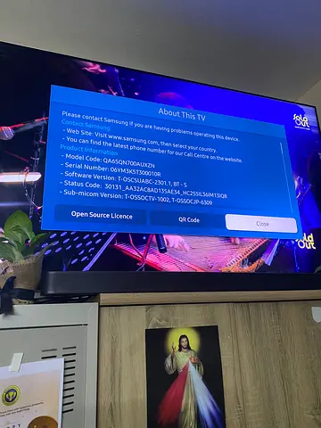 Samsung 55" Smart LED TV - Good Working Condition