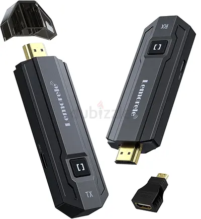 Lemorele Wireless HDMI Transmitter and Receiver Kit Support 1080P@60Hz HD Transmit up to 164FT/50M,
