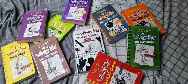 Wimpy kid books for sale