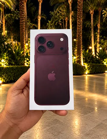 Iphone 18 pro 512GB Physical Sim Burgundy
