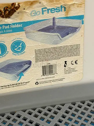 Go Fresh Toilet Rim Block Holder (packaging shown)