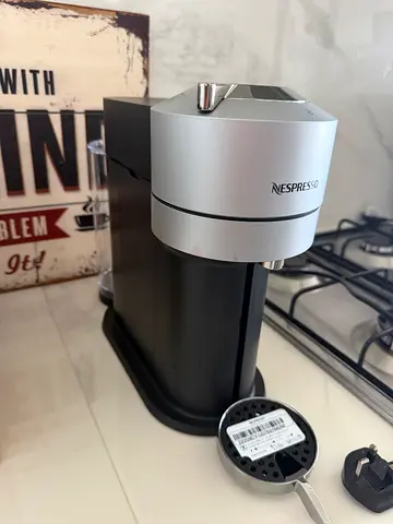 Nespresso Vertuo - Capsule Coffee Machine - Silver & Black, brand new