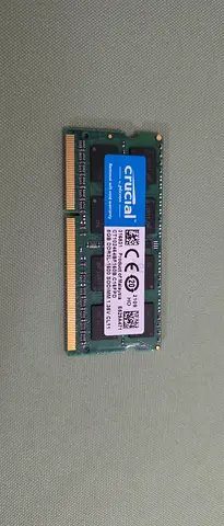 Crucial 8GB DDR3L-1600 SODIMM RAM (laptop memory) - used