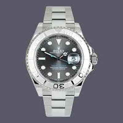 Mastercopy of Rolex Yacht-Master style stainless steel men’s watch