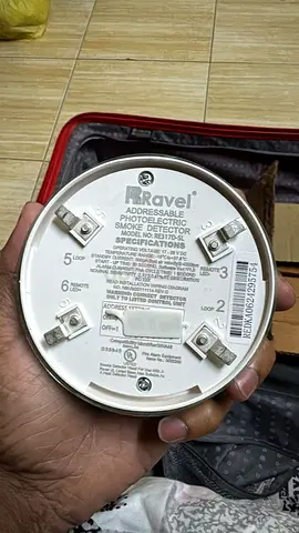 Ravel Addressable Photoelectric Smoke Detector (Used)