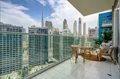 High Floor | Furnished 1BR | Stunning Canal View