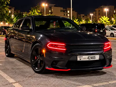 2016 Dodge Charger SXT | 3.6L V6 | Black | AED 22,000