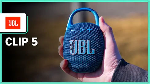 JBL Clip 5 Bluetooth Speaker - Brand New Sealed Box Blue color