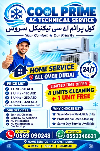 AC Cleaning service offer