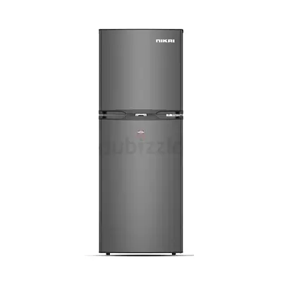 Nikai 190L Double Door Refrigerator, NRF190DN4S