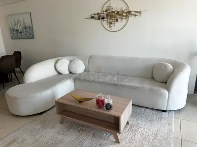 Luxury L-Shaped Sofa – AED 900