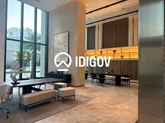 Semi-Furnished 1BR | Water View | Business Bay