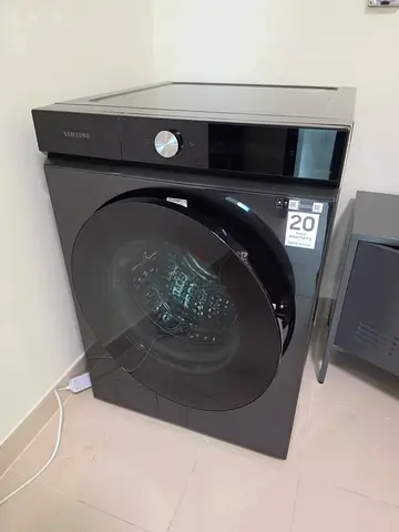 Samsung 18.5kg washer 9.5k Dryer Bespoke latest model
Touch Display with WiFi control