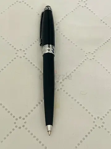 Black and Silver Ballpoint Pen - Good Condition