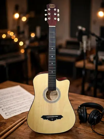 Beginners Friendly Acoustic Guitar 38-Inch