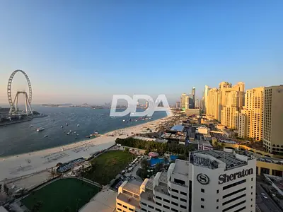 SPACIOUS 1BR APPARTMENT| BEACH & SEA VIEW | JBR