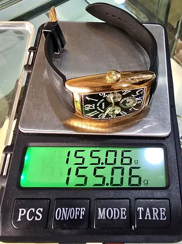 Frank muller Rose Gold with 155 gram 18K gold brand new with complete documents