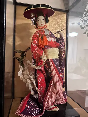 Antique Japanese doll