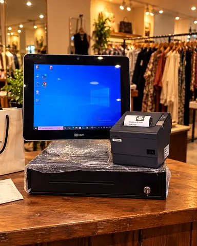 NCR POS COMPLETE SYSTEM + LIFE TIME SOFTWARE