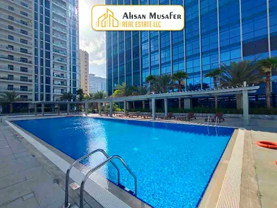 //PRIME LOCATION SAHARA CENTRE SAME LINE//PARKING FREE 1BHK AVAILABLE WITH 2WASHROOMS,GYM,POOLKIDS PLAY AREA FREE,BUILT IN WARDROBES EASY ACCESS TO DUBAI NEAR RTA BUS STOP AL NAHDA SHARJAH