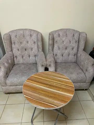 Sofa Chairs 2 + Coffee Table for Sale