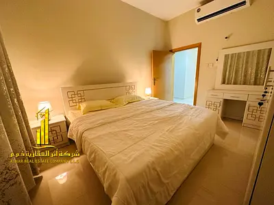 شقة فاخرة | غرفتين وصالة مفروشة بالكامل | إطلالة مميزة | للإيجار الشهري | موقع متميز في عجمان – شاملة جميع الفواتير الواي فاي