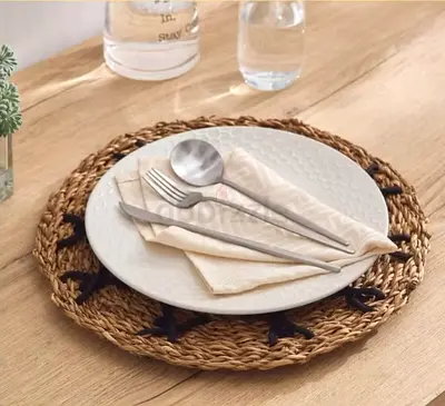 Jute Naturaloom Placemat 35 cm – Beige / Natural
 (3 available)
