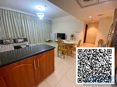 Modern Furnished 1BR Monthly Parking Included Ajman Corniche Residence