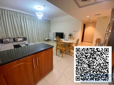 Modern Furnished 1BR Monthly Parking Included Ajman Corniche Residence