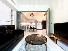 Furnished 1BR Apartment | Bayz by Danube | Balcony & Canal View
