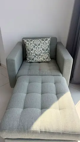 Extended Arm Chair with Foot Rest For Sale!