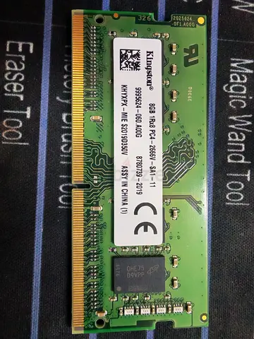Kingston 8GB DDR4 2666MHz SODIMM Laptop RAM - Single Module
