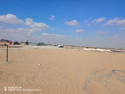 أرض سكنية للبيع في بساتين الزبير الشارقة | 4,845 قدم مربع | تصريح فيلا أرضي وطابقين