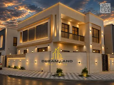 Luxury villa for sale in Al Yasmeen area, Ajman – registration and ownership fees included