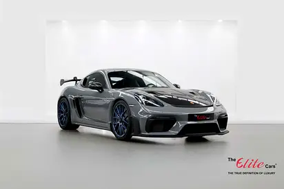 2023 PORSCHE 718 CAYMAN GT4 RA WEISSACH PACK / LOW MILEAGE