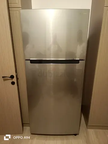 Samsung Stainless Steel Top-Freezer Refrigerator 600L - Good Condition
