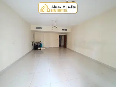 (2BHK HALL SEPARATE 3WASHROOMS 2MASTER ROOMS+PARKING FREE+6CHQS) Luxurious 2-BR Apartment One Balcony | Available in Al Nahda Sharjah