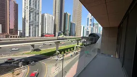 Premium Office with 3 Balconies | Sheikh Zayed Rd l closed to metro