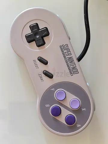 RESTORED TO LIKE NEW CONDITION. Original Super Nintendo (SNES) Wired Controller - Clean, Working