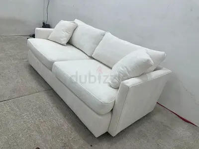 Perfect condition crate&barrel three seater sofa