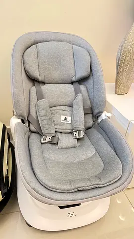 4-in-1 Baby Swing/Rocker with Recline — Light Grey, Excellent Condition