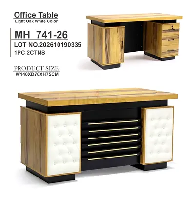140Cm Luxury Design Office Desk Available