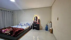 Furnished Master Bedroom, attached bath & balcony available in Bur Dubai Rolla Street for couple
