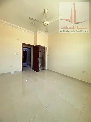 Spacious studio available for annual rent in a family building in Al Rawda 2, Ajman. Ideal for individuals looking for comfortable and convenient