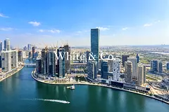 Canal/ Burj View | 2x Parking | V. High Fl