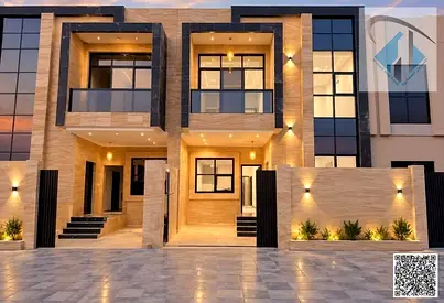 Luxury villa with a modern design in a prime location; price includes fees.