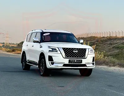 Nissan Patrol Platinum 2022 | 4.0L V6 | GCC Specs | Accident-Free | Excellent Condition | AED 2503/M