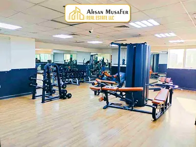 NO COMMISSION+ONE MONTH FREE//HALL SEPARATE+BALCONY ALSO HAVE+ GYM POOL ALSO HAVE+1BHK WITH ONE WASHROOM AL TAWUUN SHARJAH