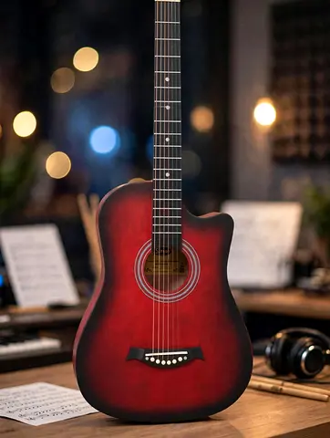 Beginners Friendly Acoustic Guitar 38-Inch