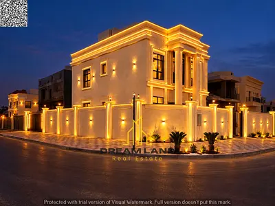 Corner Villa for Sale in Al Helio 2, Ajman | 5 Bedrooms | Fees Included